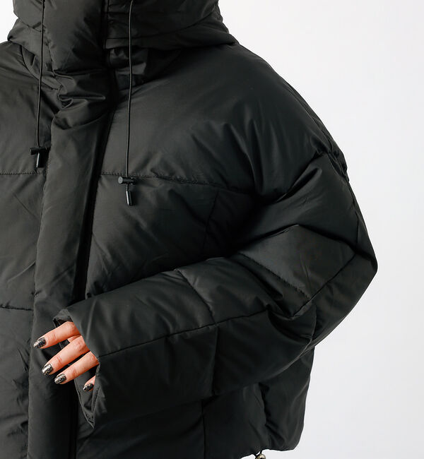 Rouge vif「【EVER AFTER】中綿ショートブルゾン / フード付【WEB限定】」|ダウン|