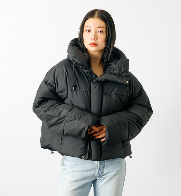 Rouge vif「【EVER AFTER】中綿ショートブルゾン / フード付【WEB限定】」|ダウン|