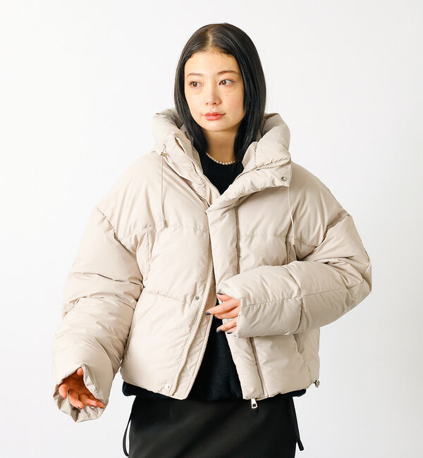 Rouge vif「【EVER AFTER】中綿ショートブルゾン / フード付【WEB限定】」|ダウン|