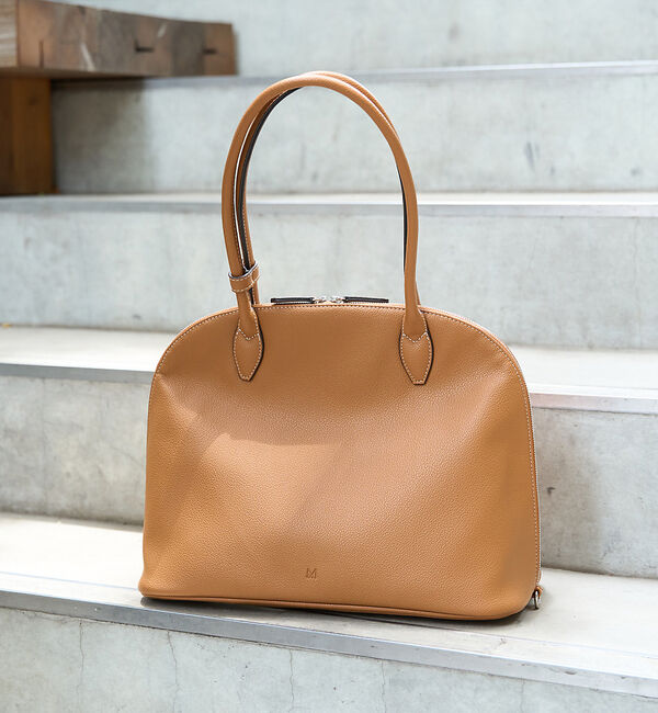 Rouge vif「【&MyuQ/アンドミューク】THALLO ショルダーバッグ / トートバッグ」|トートバッグ|キャメル