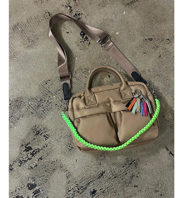 Rouge vif「【cheek / チーク】ダブルポケット3WAYボストンバッグ/C25008/ボ」|ボストンバッグ|