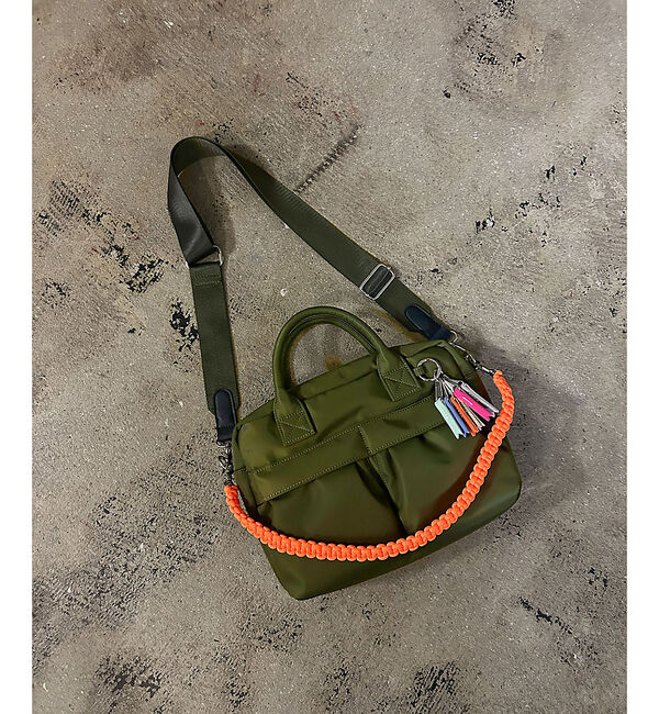 Rouge vif「【cheek / チーク】ダブルポケット3WAYボストンバッグ/C25008/ボ」|ボストンバッグ|