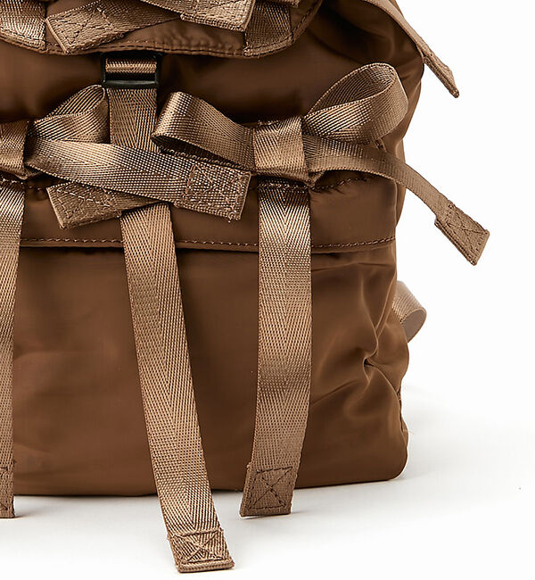 Rouge vif「【Casselini / キャセリーニ】ミニリボンバックパック【予約】」|リュック|