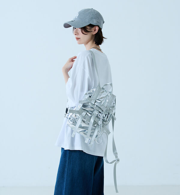 Rouge vif「【Casselini / キャセリーニ】ミニリボンバックパック【予約】」|リュック|