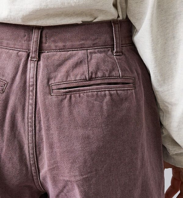 Rouge vif「【157/イチゴーナナ】HALF TUCK SHORTS/ハーフパンツ/157F」|デニム|