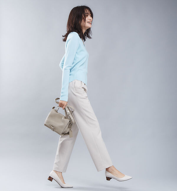 qualite「ウールギャバ2タックパンツ」|その他|