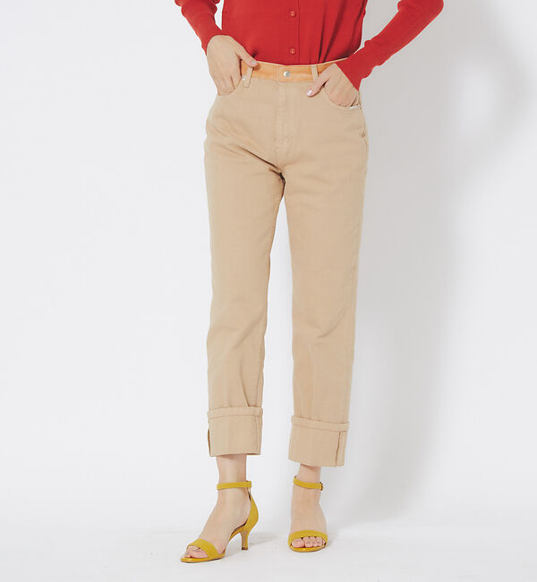 qualite「【SERGE】SUEDE BELT/STAPLE.SP　デニムパンツ」|デニム|