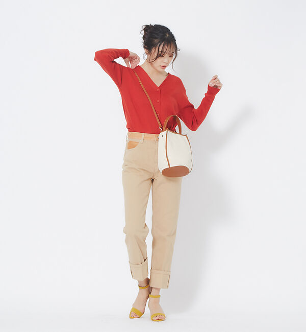 qualite「【SERGE】SUEDE BELT/STAPLE.SP　デニムパンツ」|デニム|