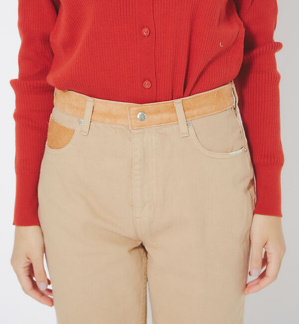 qualite「【SERGE】SUEDE BELT/STAPLE.SP　デニムパンツ」|デニム|