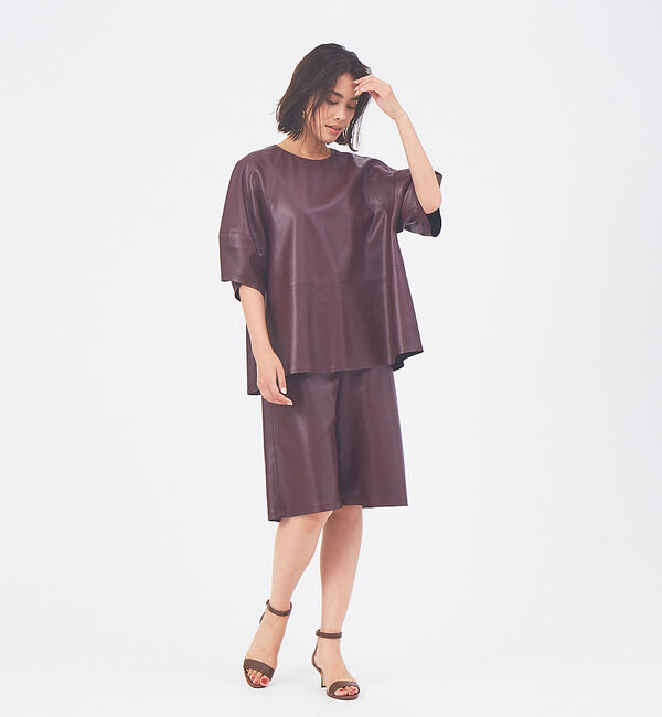 qualite「エコレザーハーフパンツ」|その他|