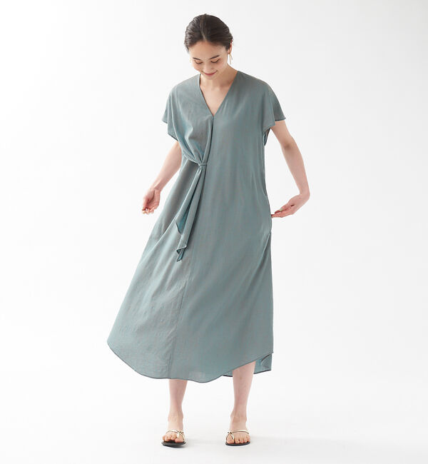 qualite「ラッフルスリーブワンピース」|ワンピース|