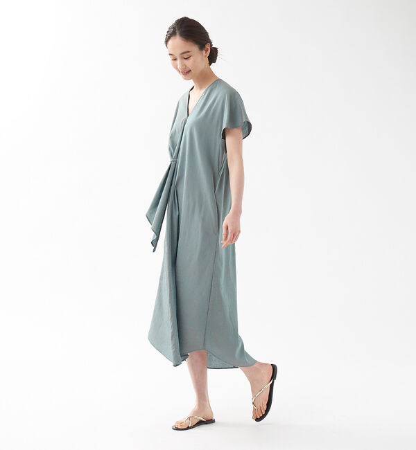 qualite「ラッフルスリーブワンピース」|ワンピース|