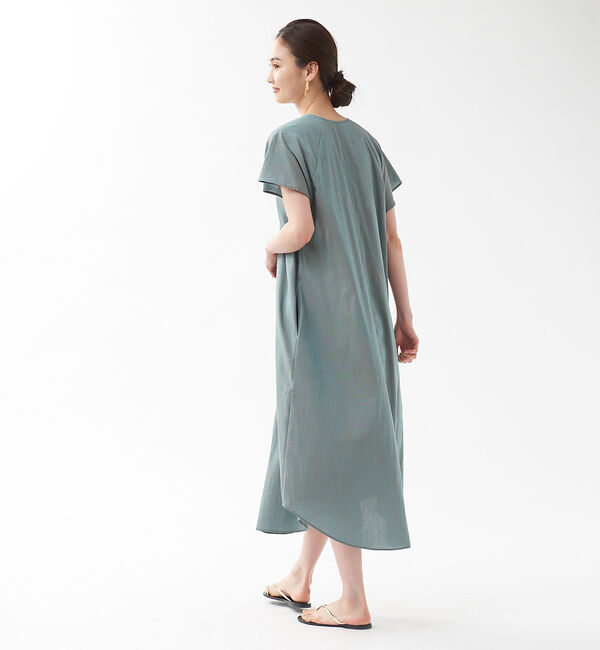 qualite「ラッフルスリーブワンピース」|ワンピース|