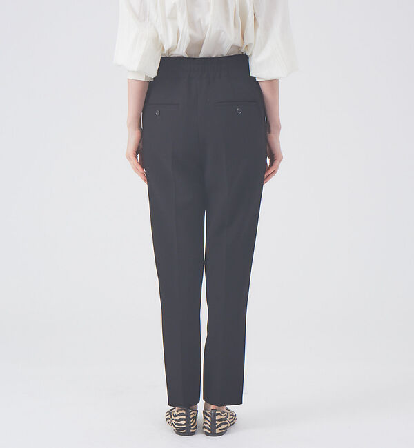 qualite「《セットアップ対応》ダブルクロスハイウエストテーパード【セージグリーン】」|その他|