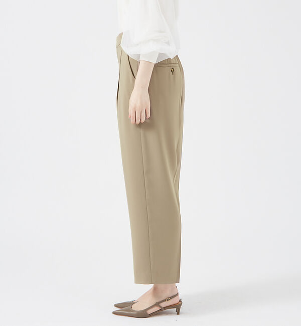 qualite「マットサテンストレートパンツ」|その他|