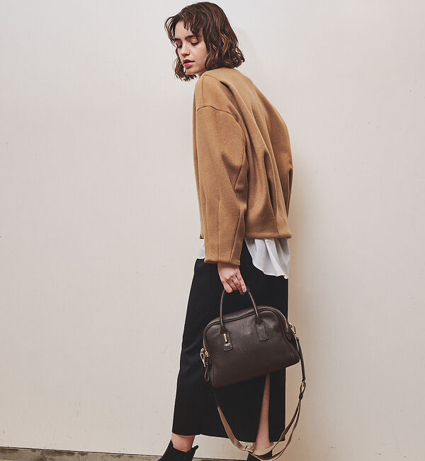 LOWELL things「【STORY掲載】Jaunt/レザー2WAYボストンバッグ」|ボストンバッグ|