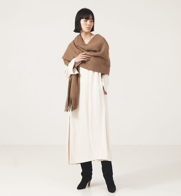 The Store by C' 「【COCUCA】バックサテンドレス」|ワンピース|