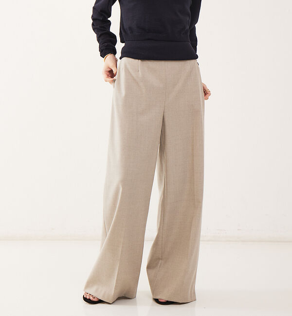 The Store by C' 「【COCUCA】ハイウエスト ワイドパンツ」|スラックス|