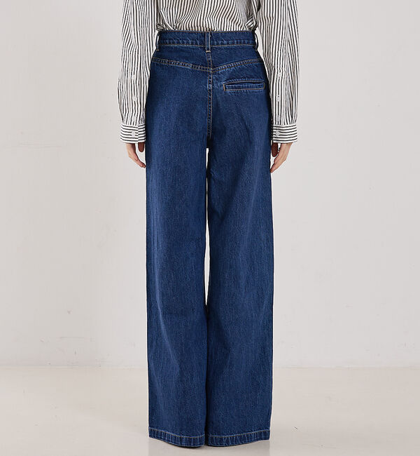 The Store by C' 「【TWP】McDougal St. JEAN／ワイドデニムパンツ」|デニム|