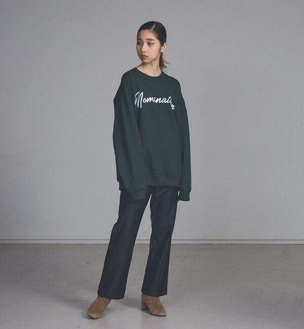 NOMINE「【展開店舗限定】エコレザーセミフレアパンツ」|その他|