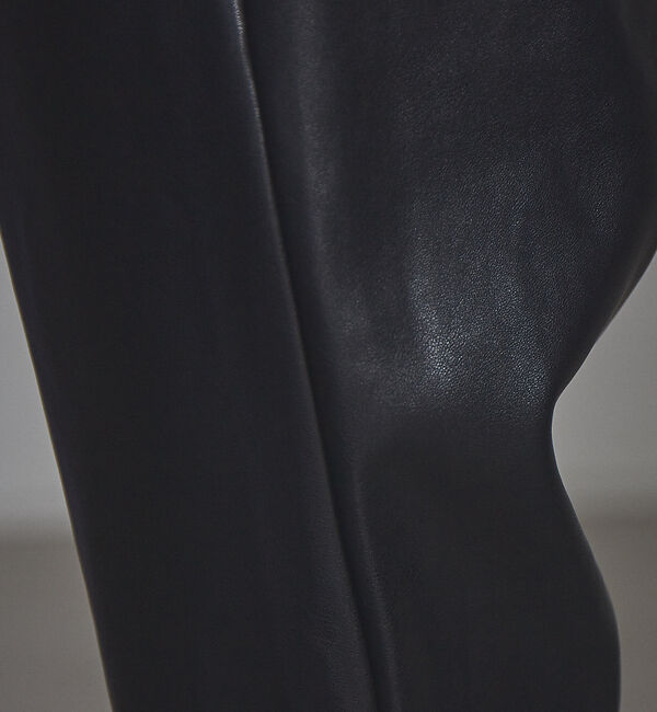 NOMINE「【展開店舗限定】エコレザーセミフレアパンツ」|その他|