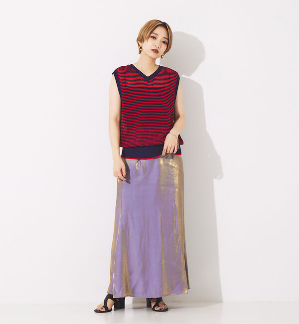 NOMINE「メッシュボーダー2WAYプルオーバー」|Tシャツ・カットソー|