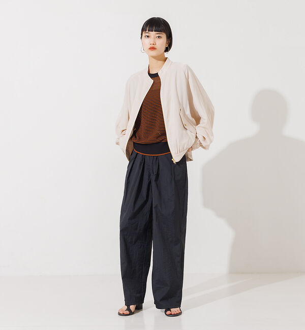 NOMINE「メッシュボーダー2WAYプルオーバー」|Tシャツ・カットソー|