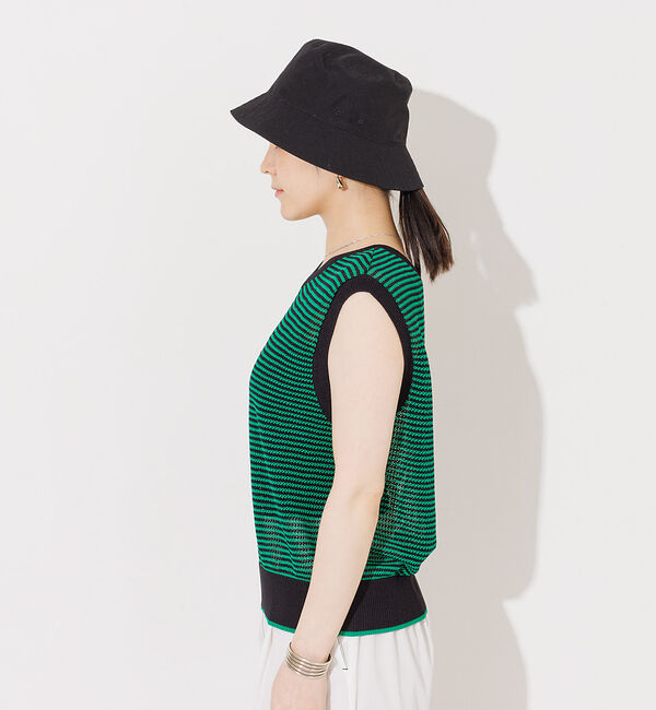 NOMINE「メッシュボーダー2WAYプルオーバー」|Tシャツ・カットソー|