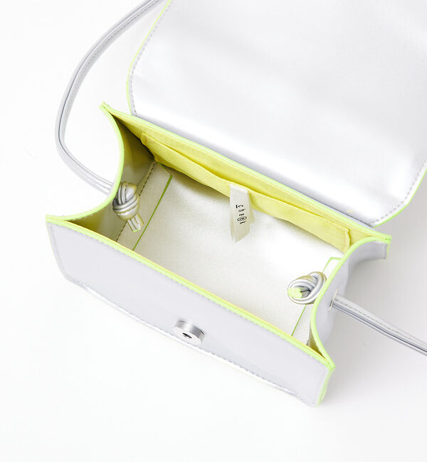 NOMINE「【cheek】Line mini shoulder カラーライン ショルダーバッ」|ショルダー・メッセンジャー|