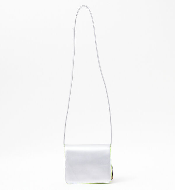 NOMINE「【cheek】Line mini shoulder カラーライン ショルダーバッ」|ショルダー・メッセンジャー|