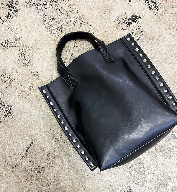 NOMINE「【cheek】rivet 2way tote 2WAY スタッズ トートバッグ」|トートバッグ|