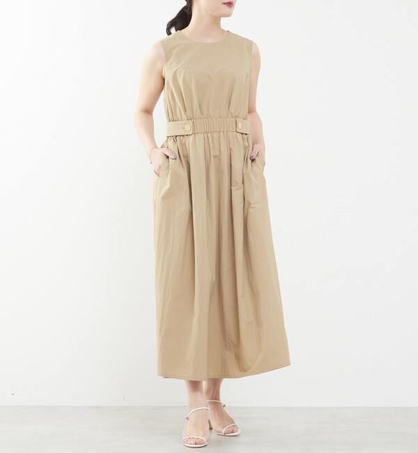 TIARA「ウエストボタンワンピース」|ワンピース|