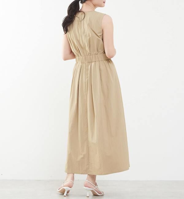 TIARA「ウエストボタンワンピース」|ワンピース|