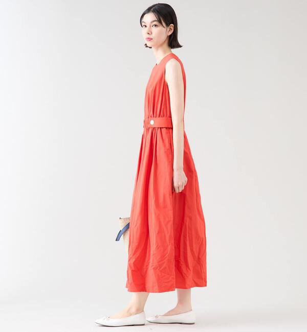 TIARA「ウエストボタンワンピース」|ワンピース|