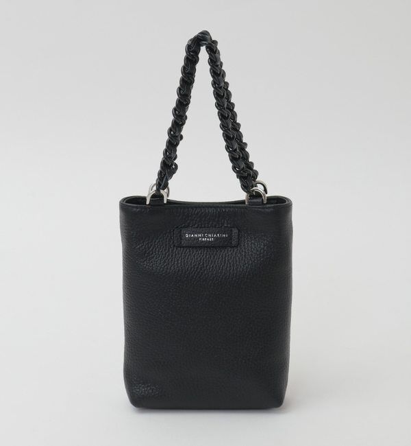 TIARA「【Gianni Chiarini/ジャンニキャリーニ】CAMILLA」|トートバッグ|ブラック