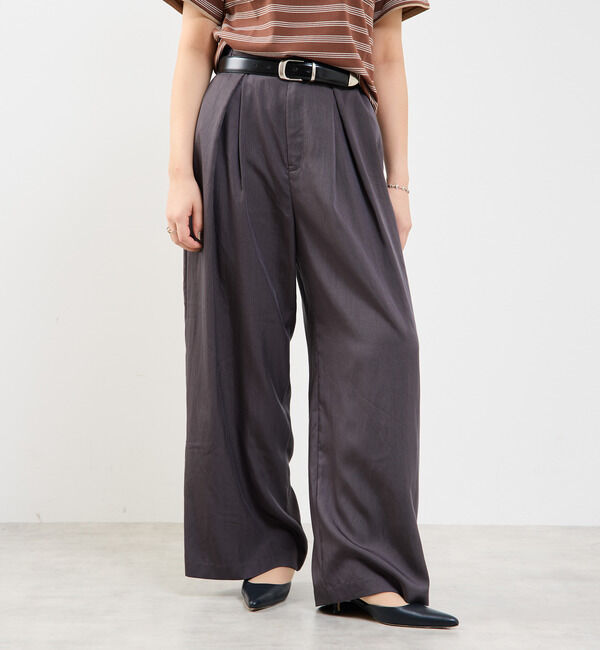 Soffitto「接触冷感タックリラックスパンツ」|その他|