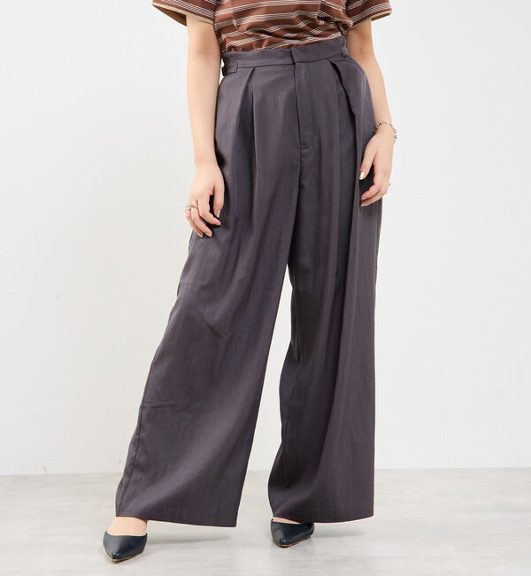 Soffitto「接触冷感タックリラックスパンツ」|その他|