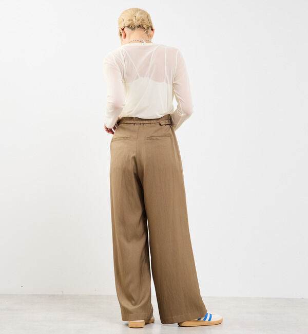 Soffitto「接触冷感タックリラックスパンツ」|その他|