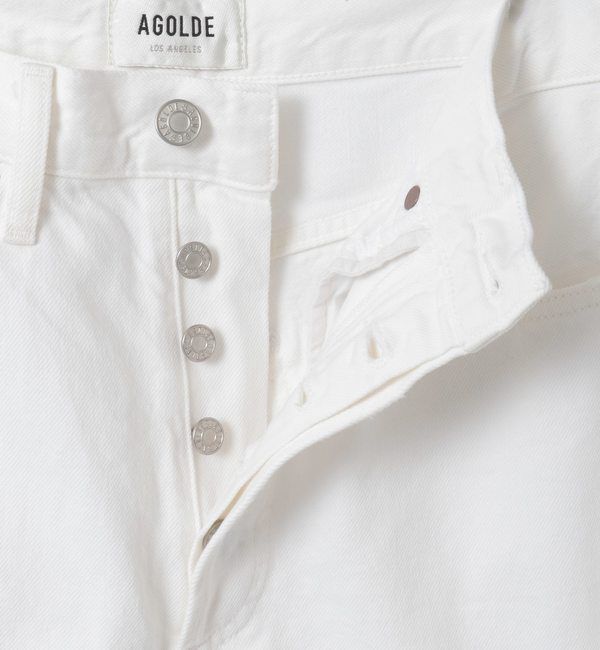 A_「【AGOLDE/エーゴールドイー】WHITE カーブデニム」|デニム|