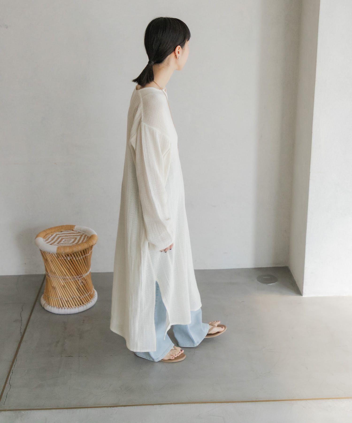 URBAN RESEARCH DOORS「メッシュワンピース」|ワンピース|