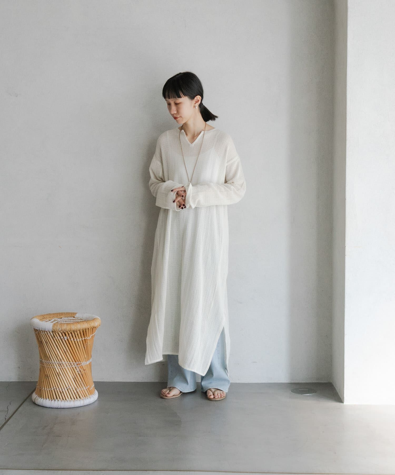 URBAN RESEARCH DOORS「メッシュワンピース」|ワンピース|