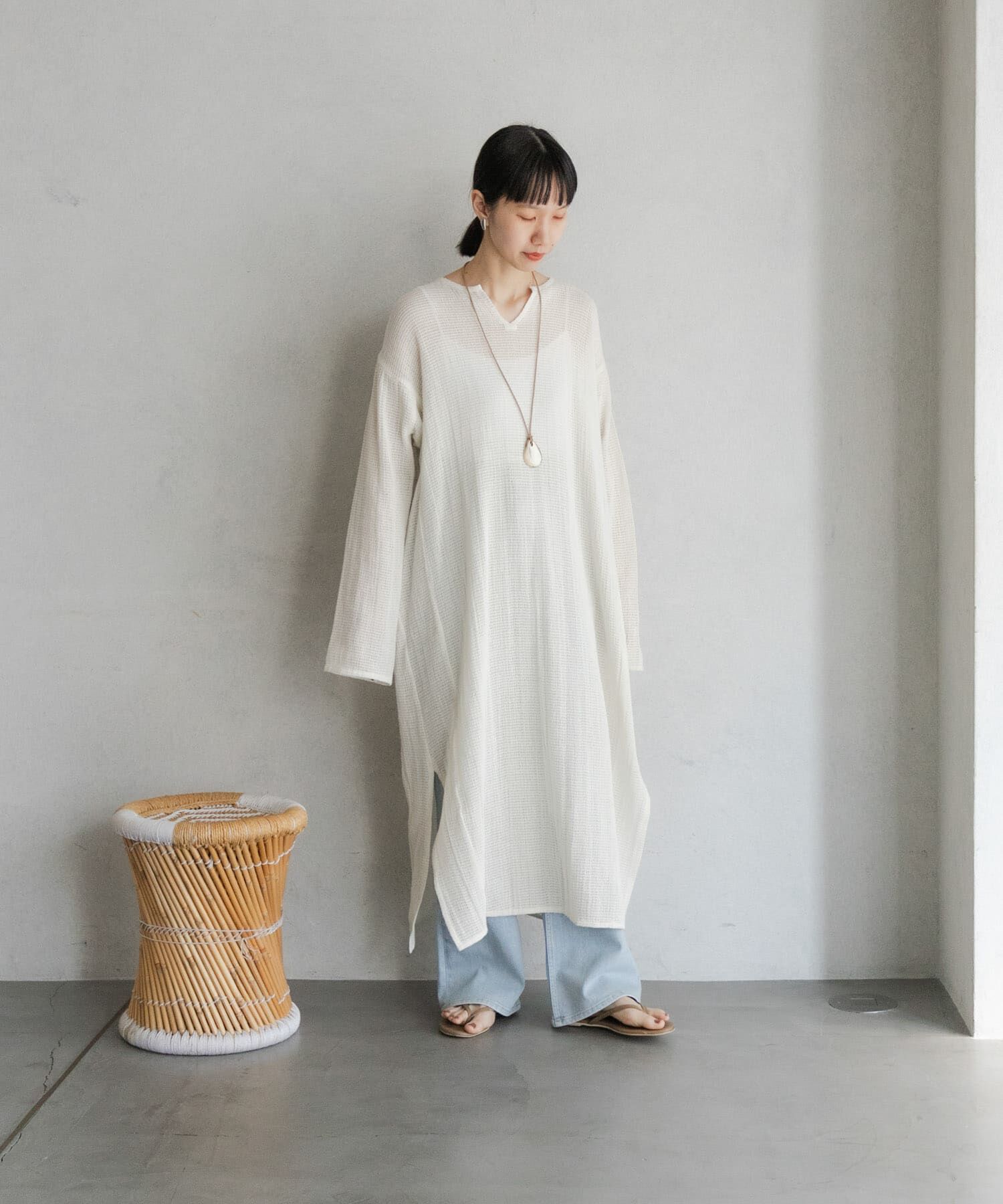 URBAN RESEARCH DOORS「メッシュワンピース」|ワンピース|