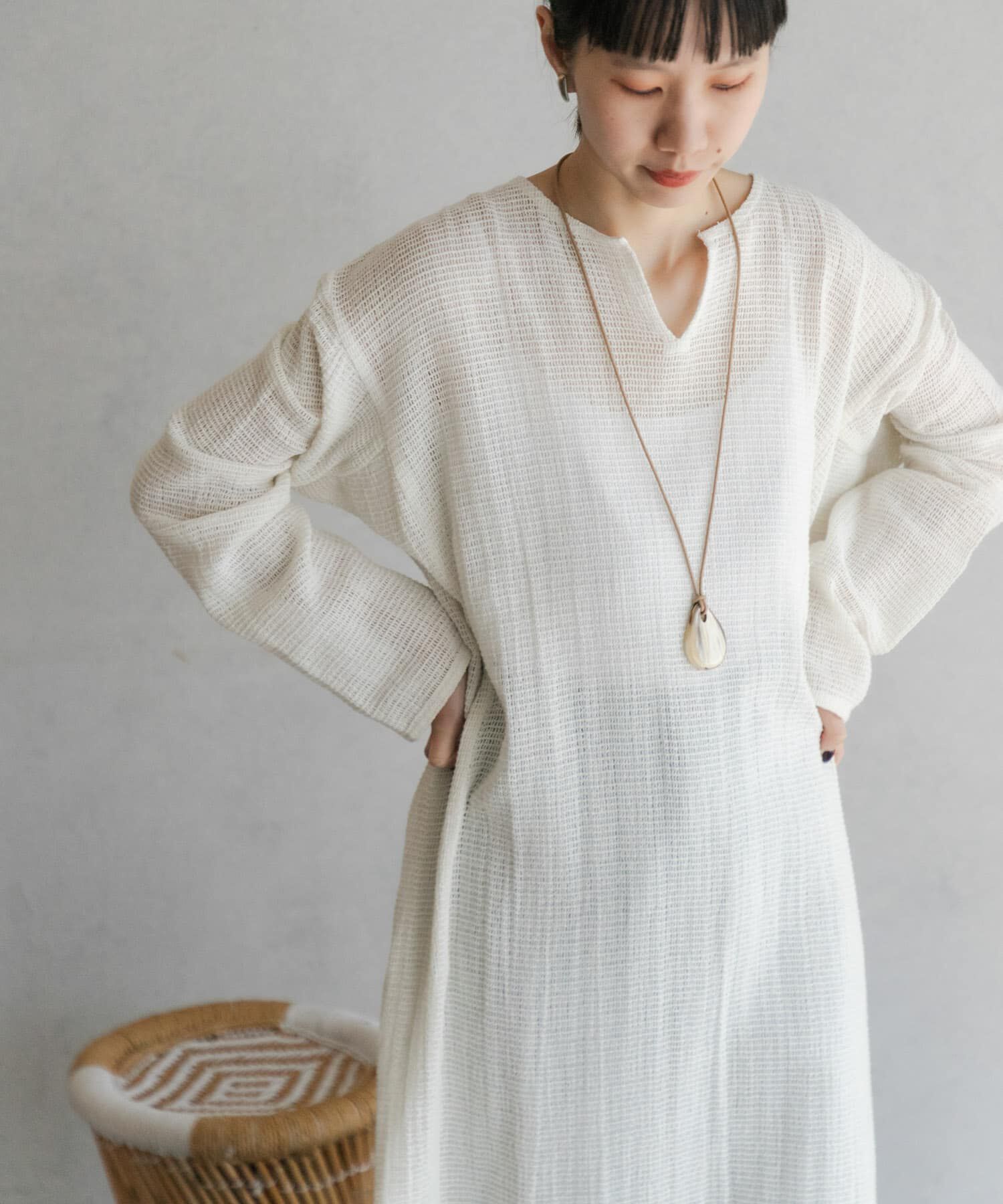 URBAN RESEARCH DOORS「メッシュワンピース」|ワンピース|