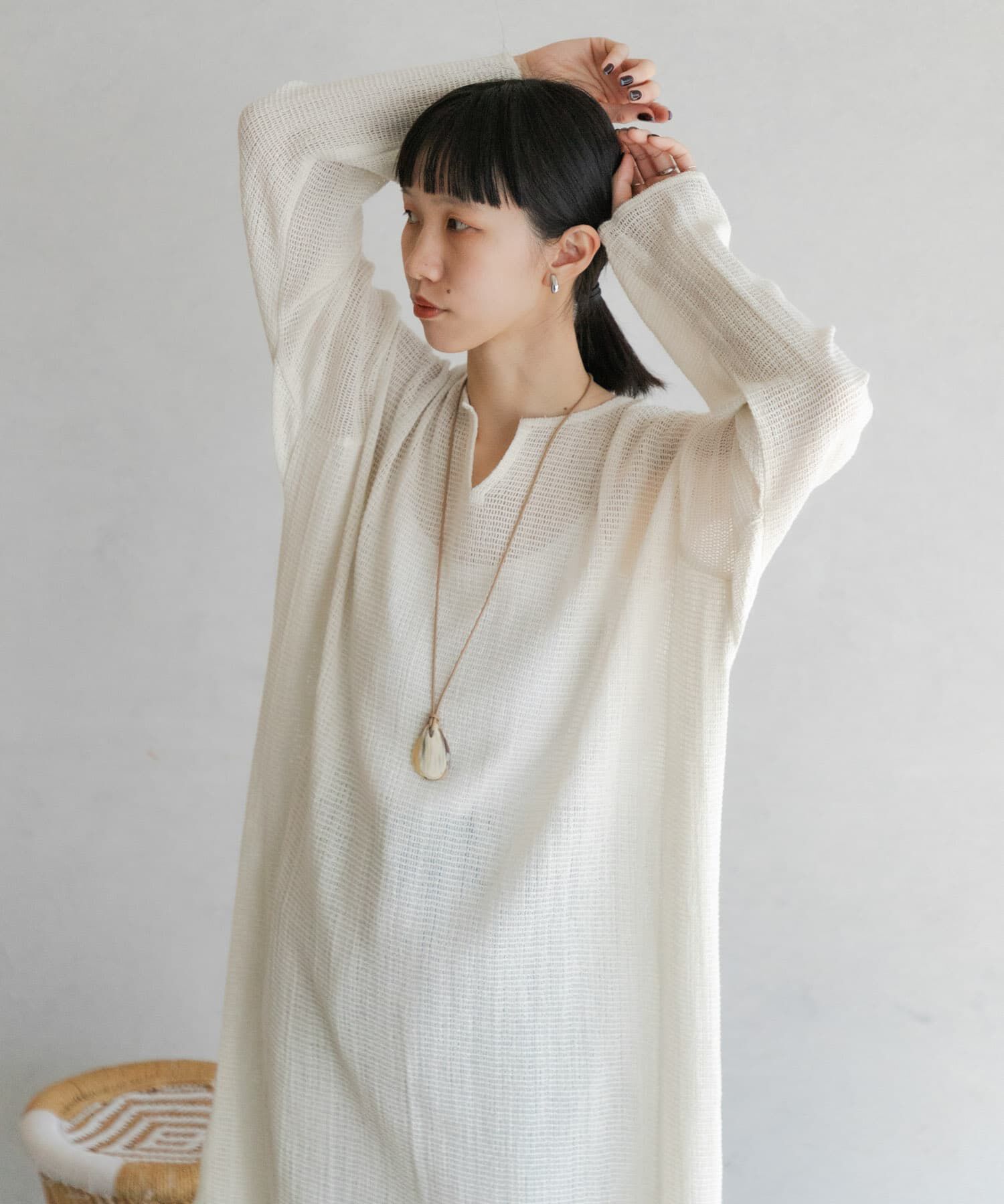 URBAN RESEARCH DOORS「メッシュワンピース」|ワンピース|