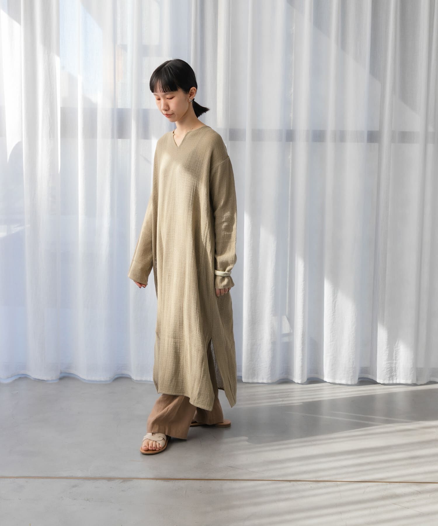 URBAN RESEARCH DOORS「メッシュワンピース」|ワンピース|