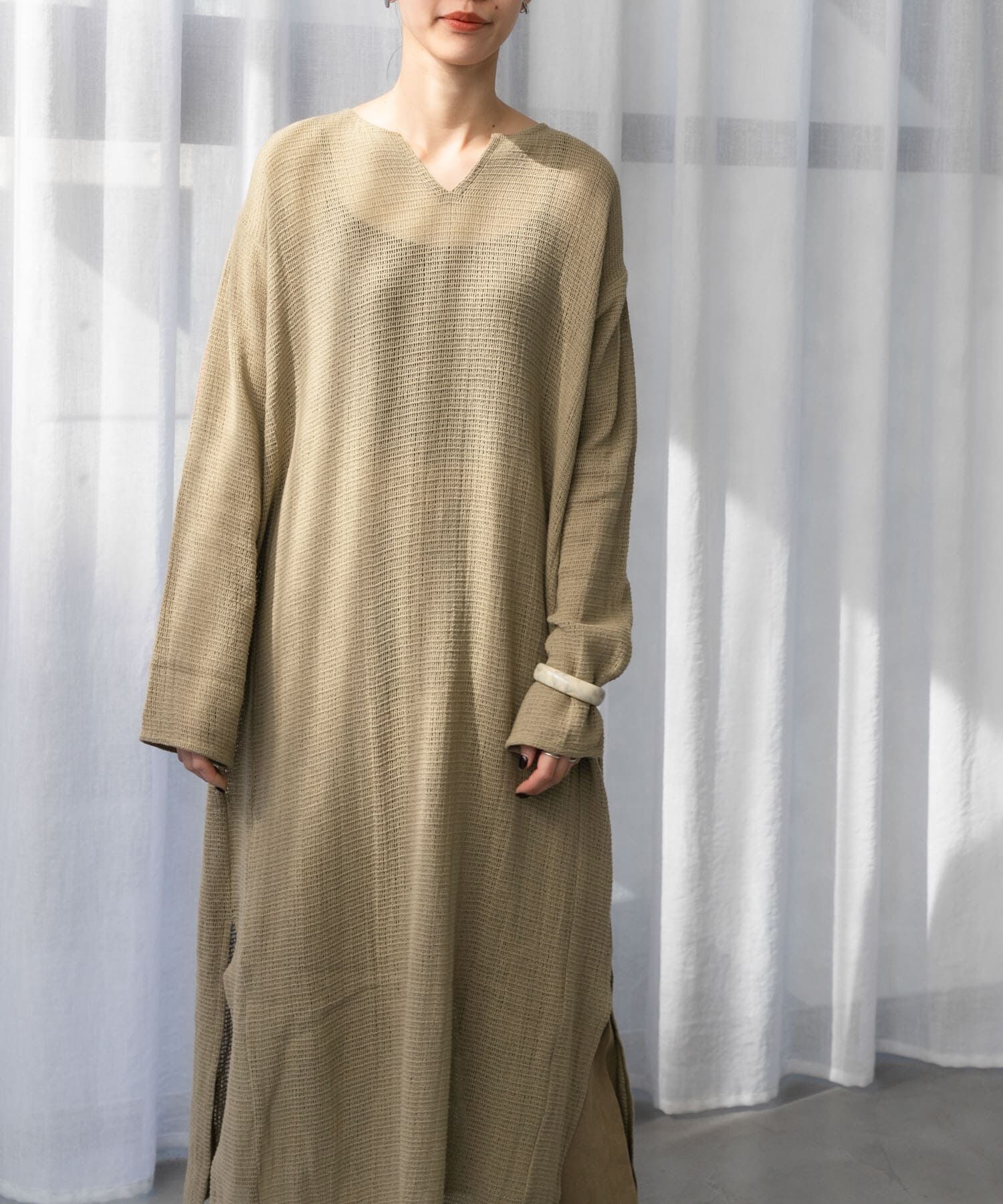 URBAN RESEARCH DOORS「メッシュワンピース」|ワンピース|