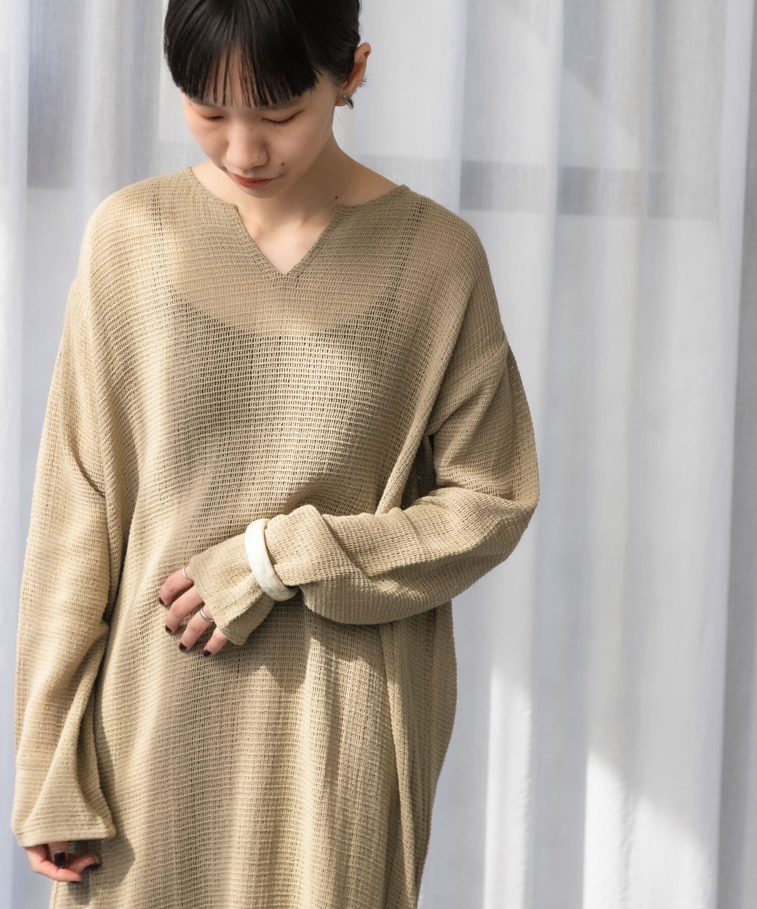 URBAN RESEARCH DOORS「メッシュワンピース」|ワンピース|