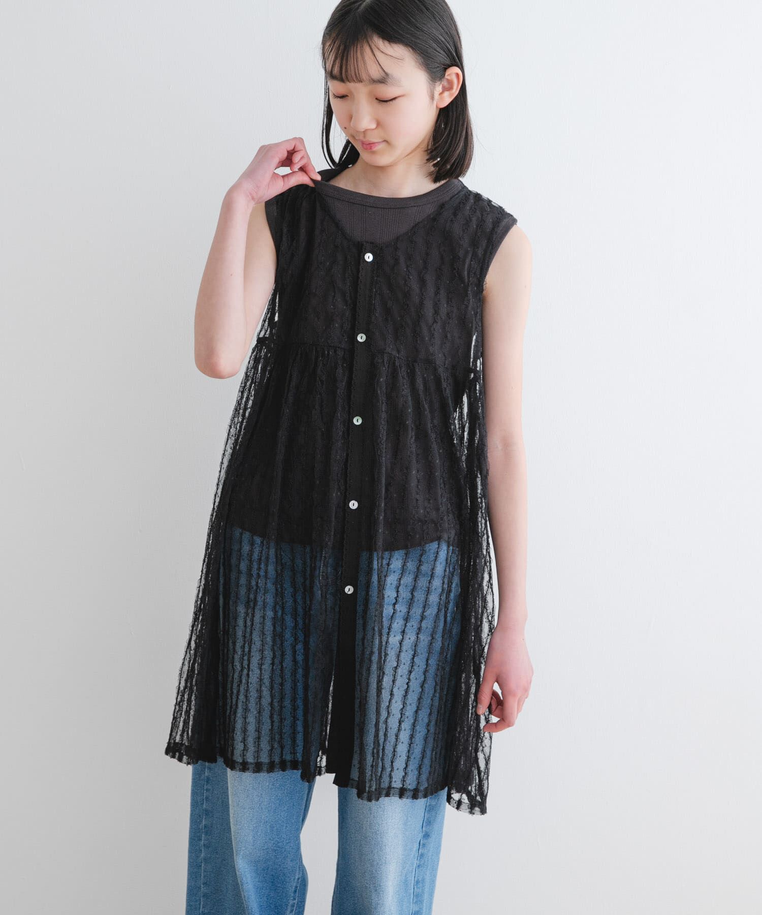 URBAN RESEARCH DOORS「『WEB/一部店舗限定サイズ』チュールチュニック(KIDS)」|その他|