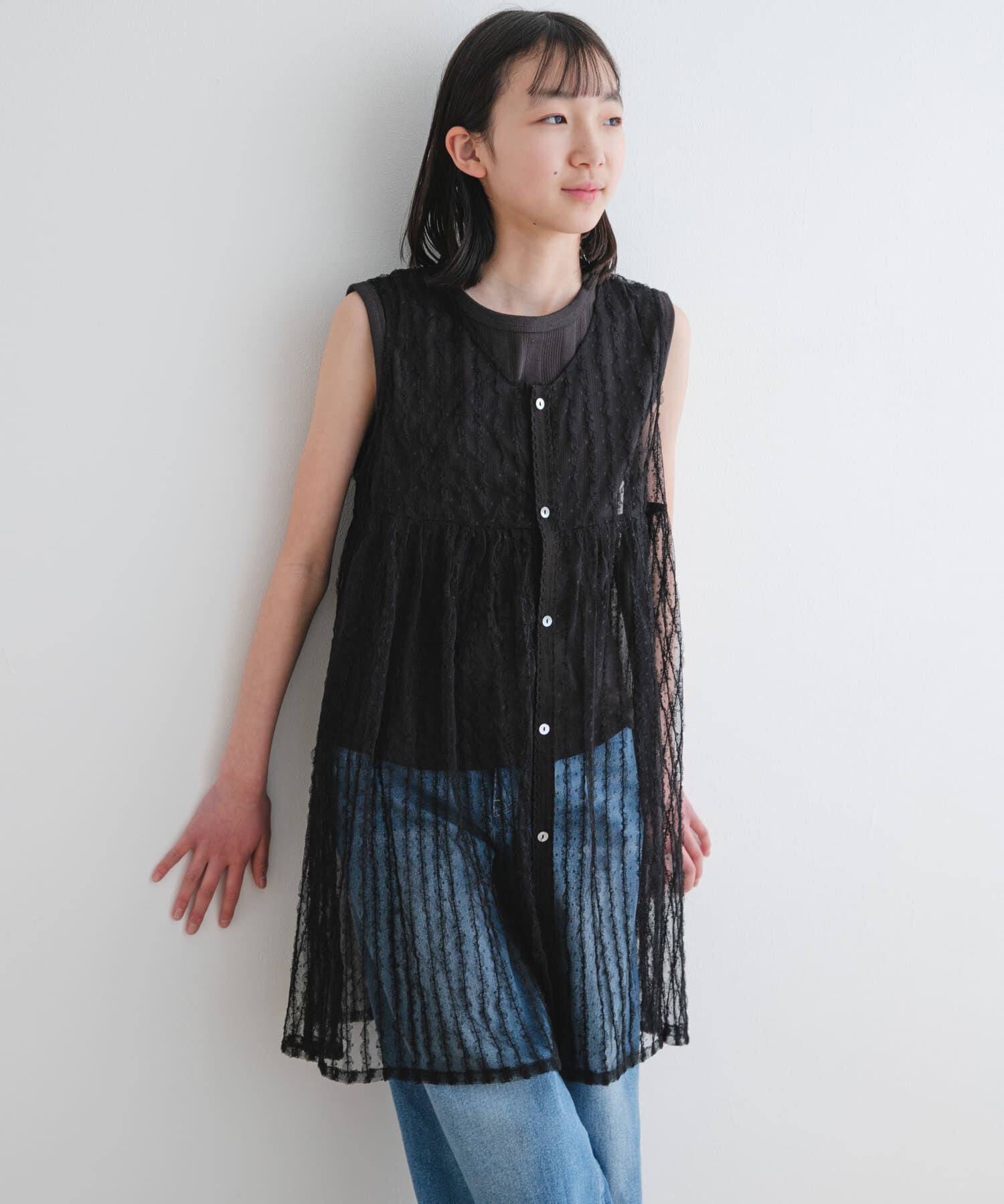 URBAN RESEARCH DOORS「『WEB/一部店舗限定サイズ』チュールチュニック(KIDS)」|その他|