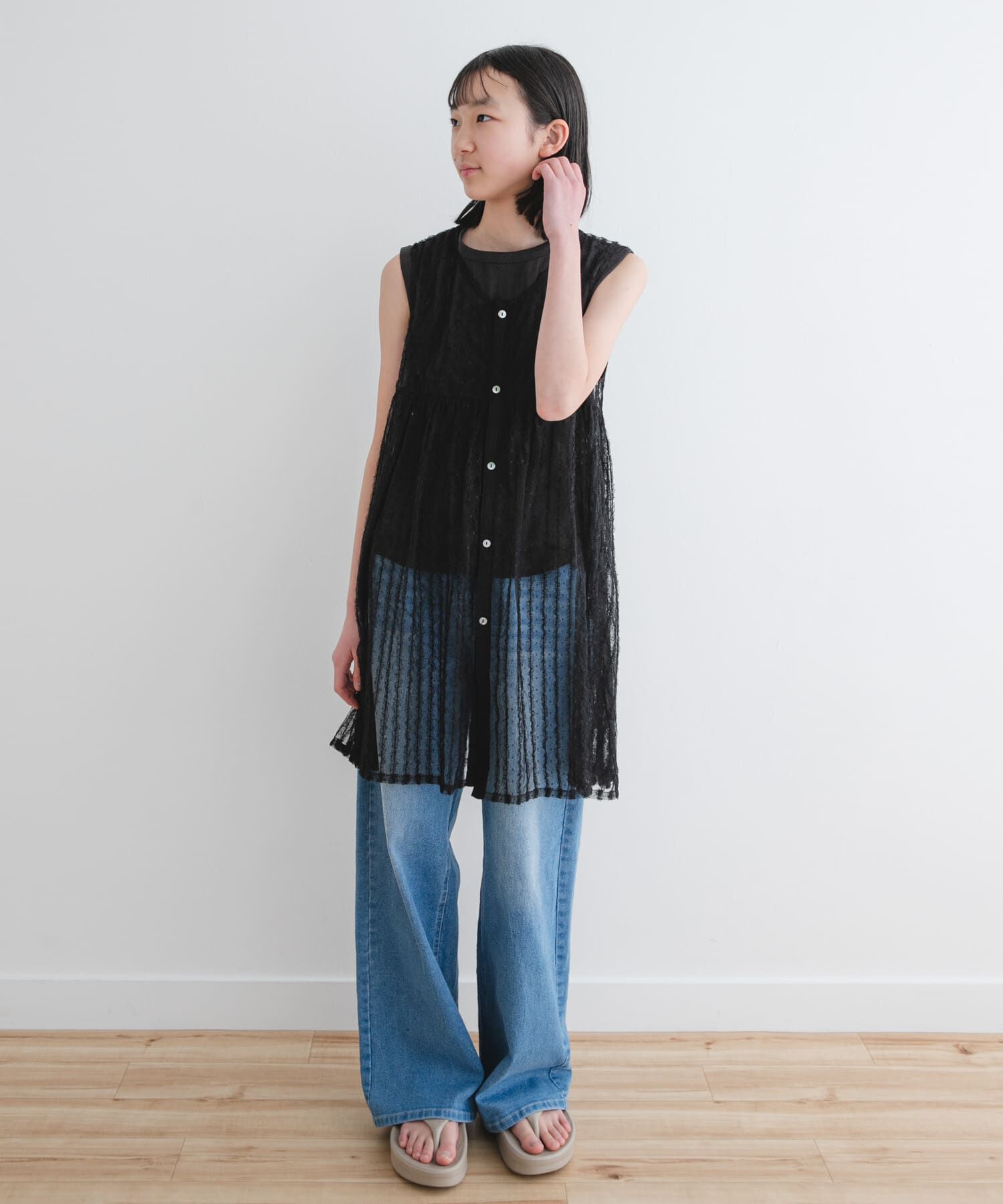 URBAN RESEARCH DOORS「『WEB/一部店舗限定サイズ』チュールチュニック(KIDS)」|その他|